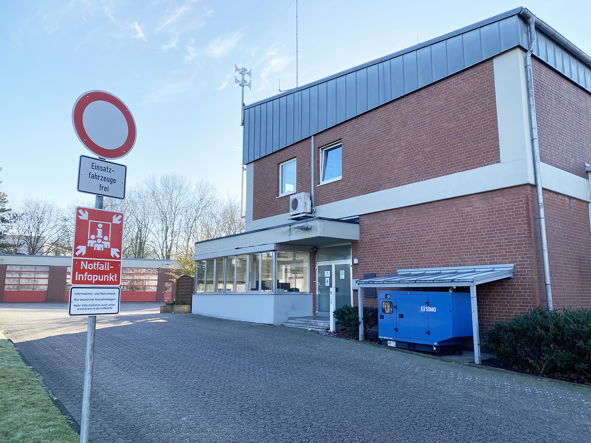 Notfall-Infopunkt Feuer- und Rettungswache