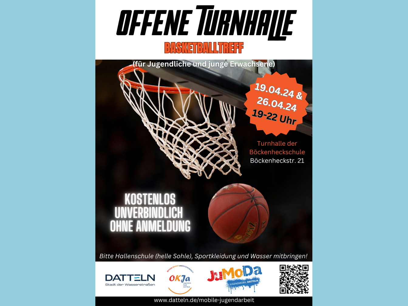 Flyer Offene Turnhalle