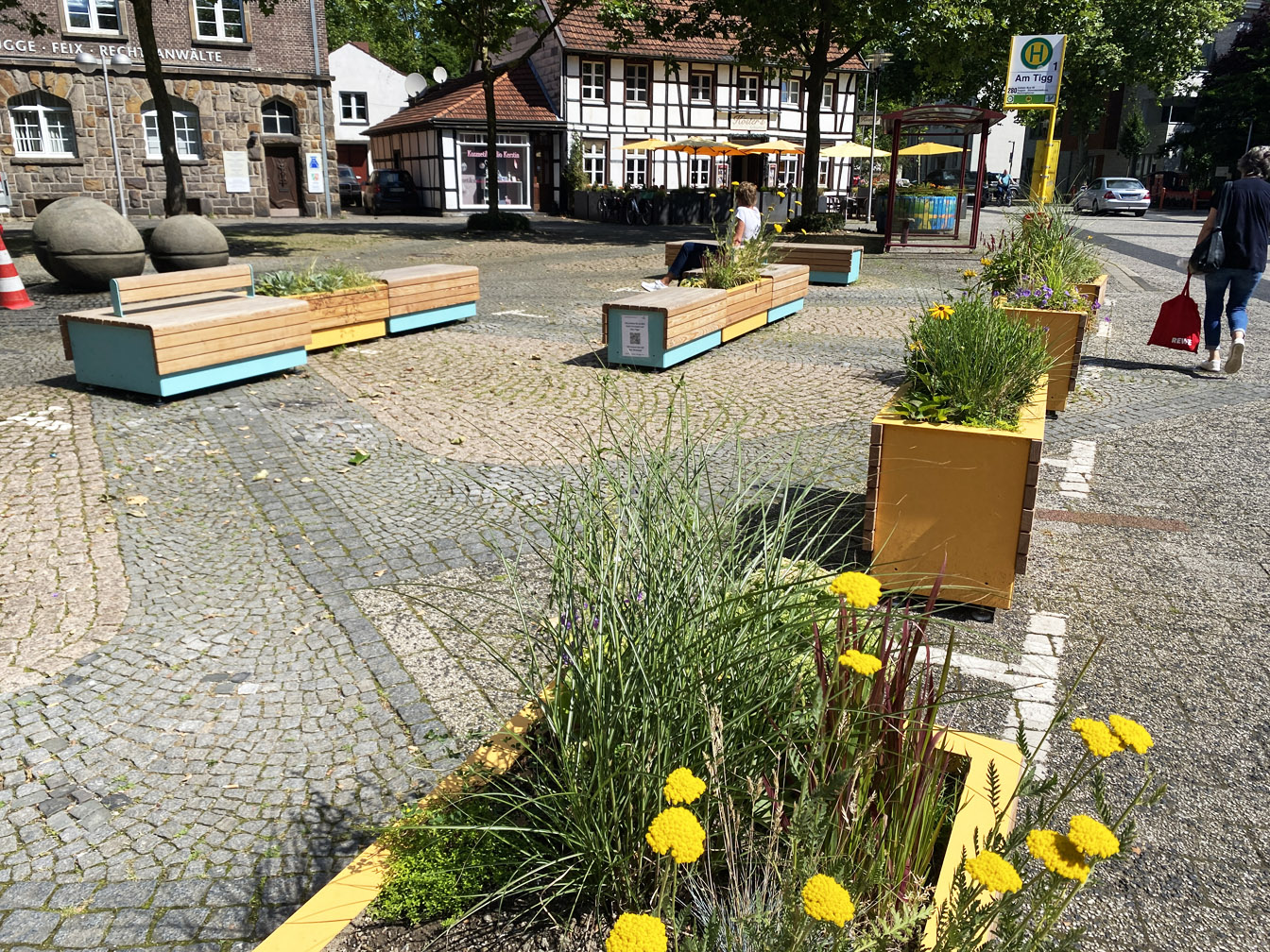 Stadtterrassen auf dem Tigg