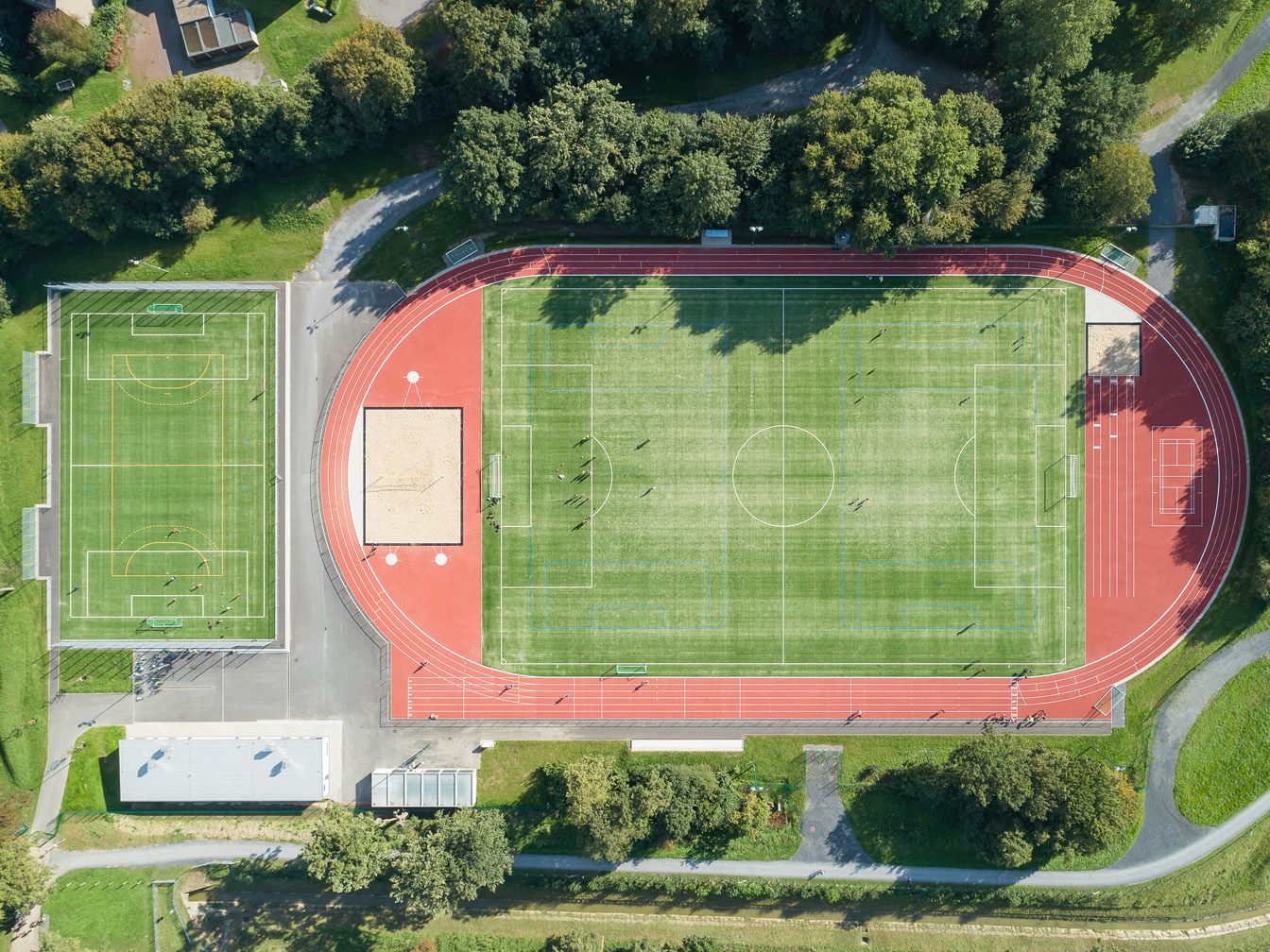 Kunstrasenplätze im Sportpark Mitte
