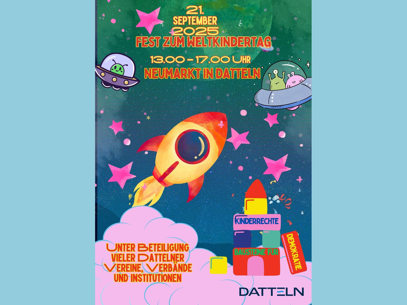 Plakat Weltkindertag 2025