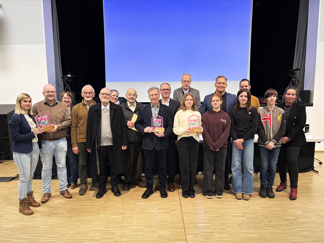 Verleihung des Heimat-Preises NRW am 26.11.2025 in der Stadthalle
