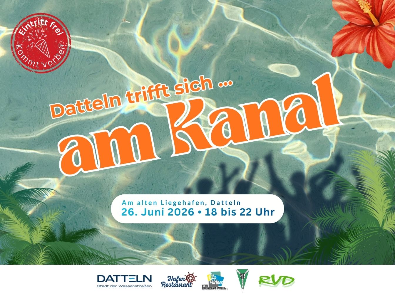 Flyer Datteln trifft sich am Kanal 2026