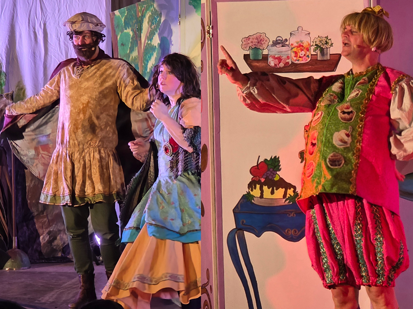 Szenen aus dem Theaterstück "Meins Meins Deins"