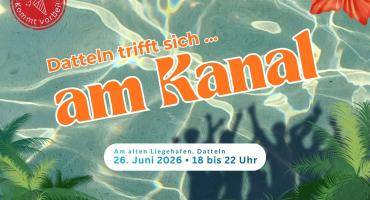 Flyer Datteln trifft sich am Kanal 2026