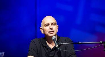 Frank Goosen live bei einem seiner Auftritte