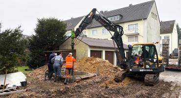 Grabung am Verdachtspunkt Bülowstraße