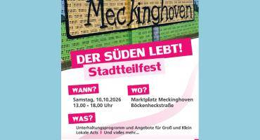 Flyer zum Stadtteilfest 2026