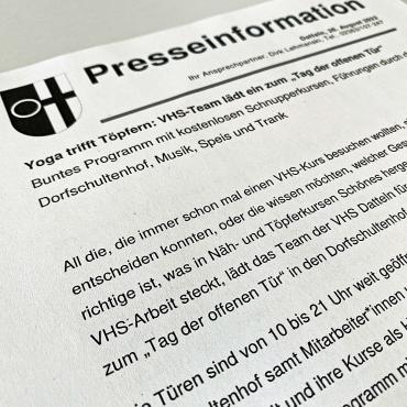 Pressemitteilung