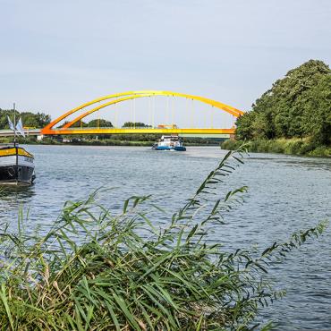 Das Bild zeigt den Dattelner Kanal.