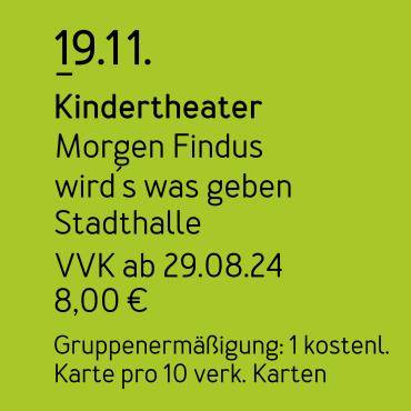 Das Bild zeigt die Veranstaltung Kindertheater