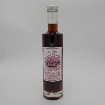 Kräuterlikör Dattelner Kanalfeuer - kleine Flasche