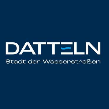 Logo Datteln Quadrat Blau