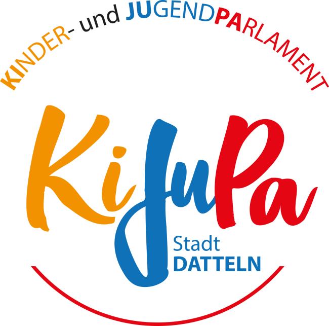 Das Bild zeigt das Logo des KiJuPa Datteln.