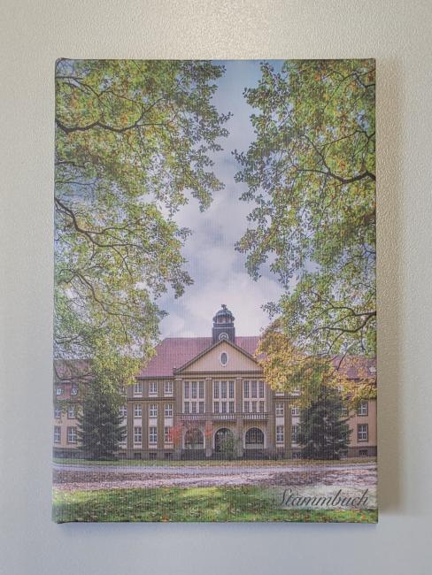 Das Bild zeigt ein Stammbuch-Exemplar.