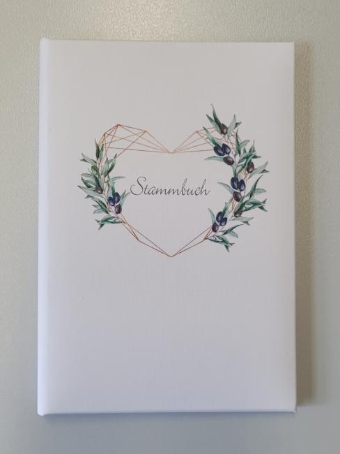 Das Bild zeigt ein Stammbuch-Exemplar.