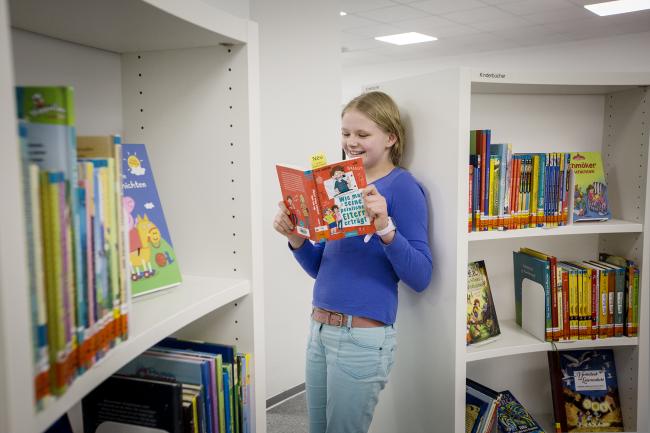 Das Bild zeigt die Stadtbücherei.