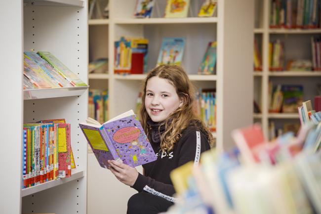 Das Bild zeigt die Stadtbücherei.