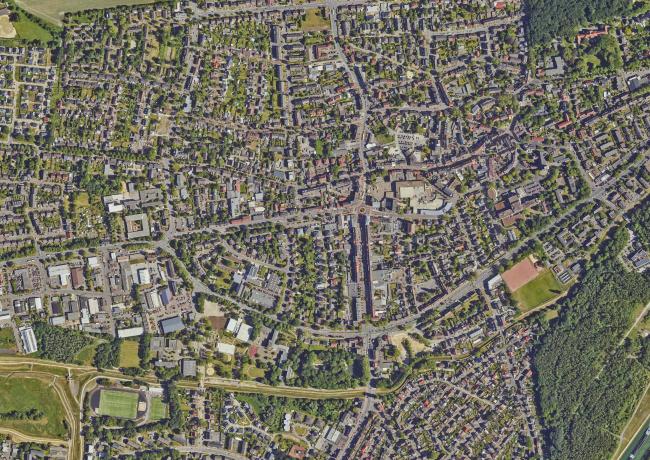 Das Bild zeigt die Dattelner Innenstadt.