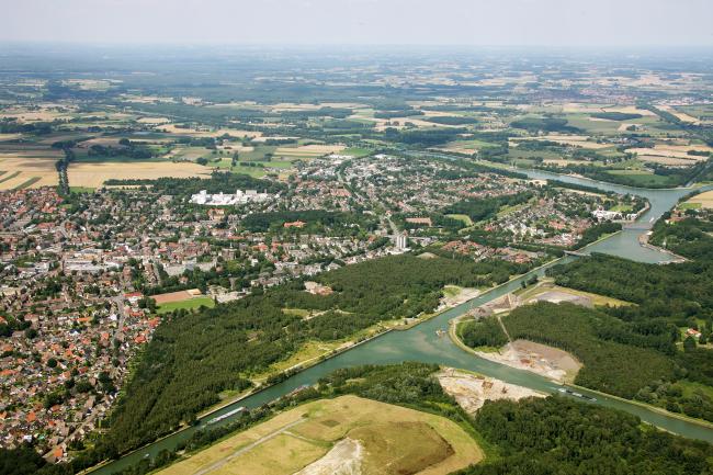 Luftbild von Datteln