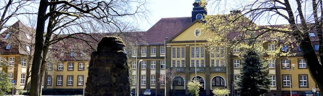 Das Bild zeigt das Rathaus der Stadt Datteln