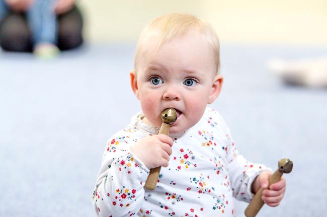 Das Bild zeigt Impressionen der Musikschule.