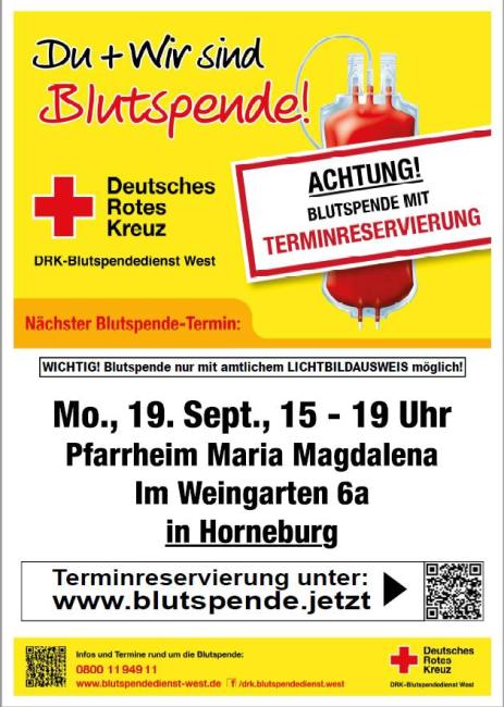 DRK-Blutspendetermin