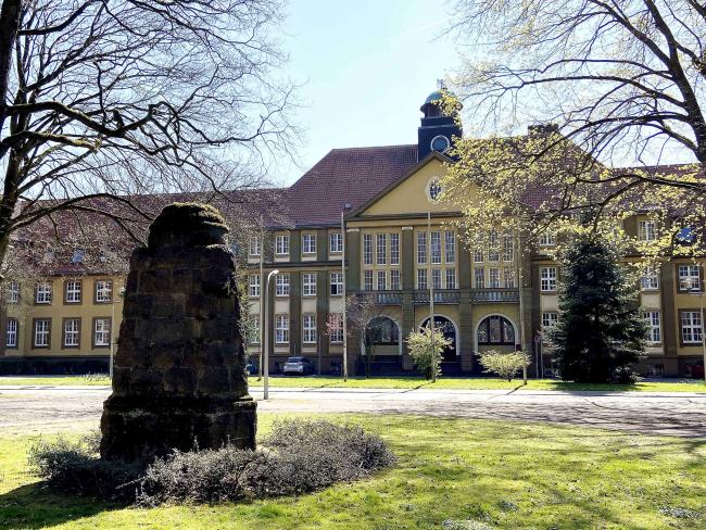 Das Bild zeigt das Rathaus der Stadt Datteln