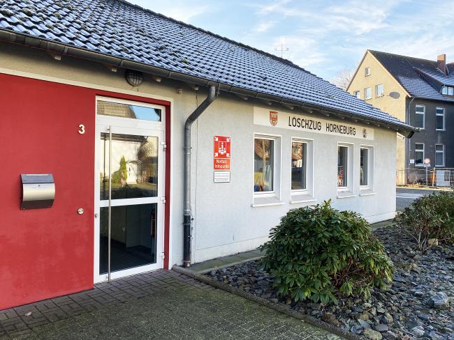 Notfall-Infopunkt Löschzug Ahsen