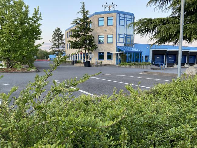 Das Bild zeigt das Verwaltungsgebäude des KSDs an der Emscher-Lippe-Straße 