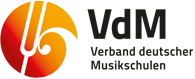 Das Bild zeigt das Logo des Verbands Deutscher Musikschulen