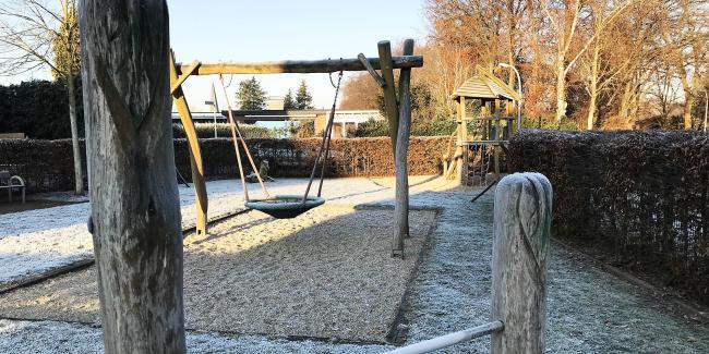 Das Bild zeigt den Spielplatz An der Kapelle