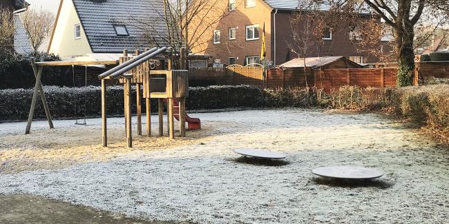 Das Bild zeigt den Spielplatz Im Overkamp