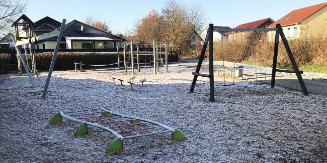 Das Bild zeigt den Spielplatz Knappenstraße IV