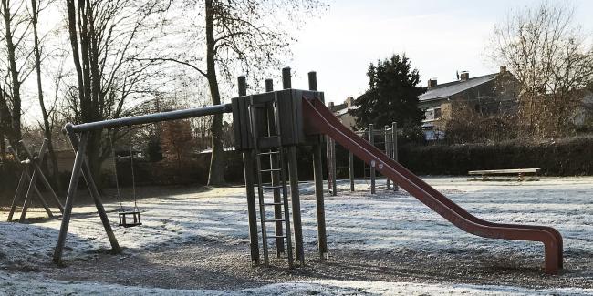 Das Bild zeigt den Spielplatz am Möllerskamp