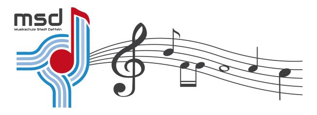 Das Bild zeigt das Logo der Musikschul