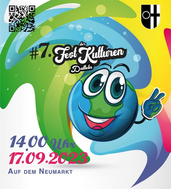 Plakat für das Fest der Kulturen 2023