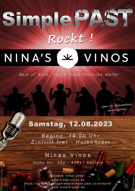 Simple Past rock Nina's Vinos