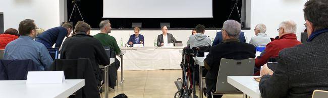 Ratssitzung in der Dattelner Stadthalle