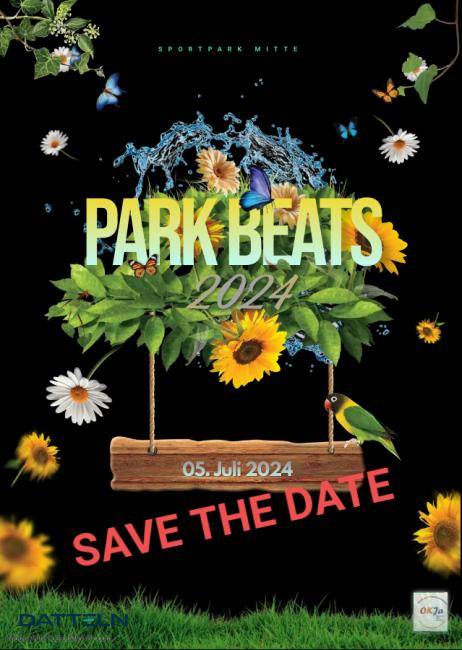 Veranstaltungsplakat für die Veranstaltung Park Beats 2024