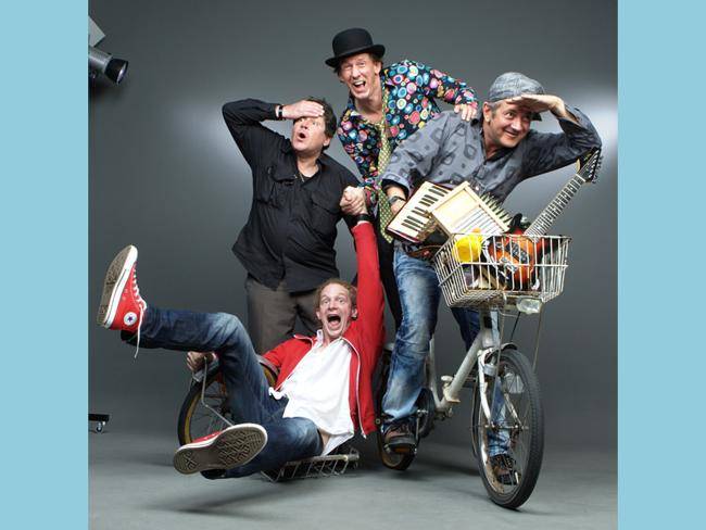 Die Band Fischgesichter aus Düsseldorf