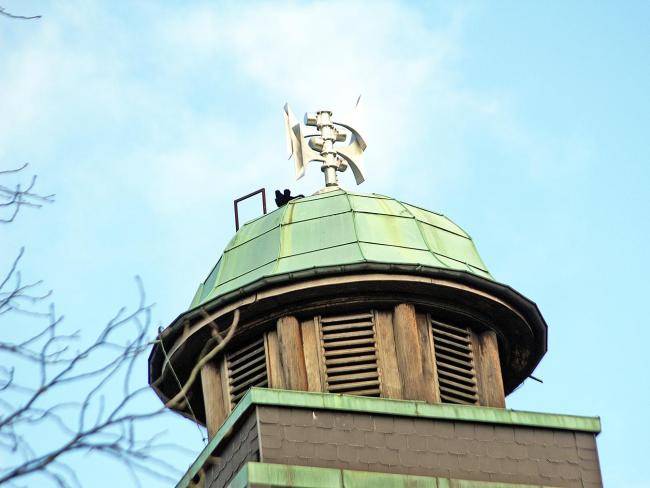 Sirene auf dem Dattelner Rathaus.