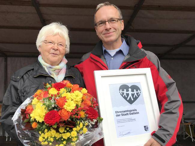Ehrenamtspreis 2017 für Annemarie Aulke