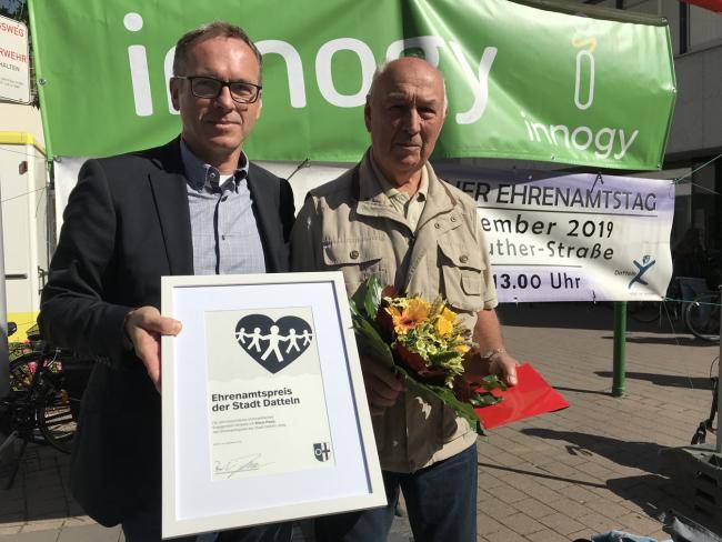 Ehrenamtspreis 2019 für Klaus Pauly 