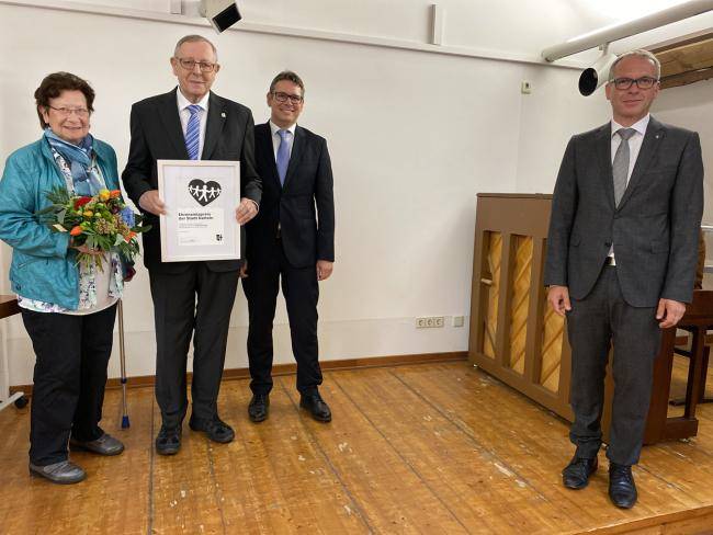 Ehrenamtspreis 2020 für Eckhard Ostrowski 