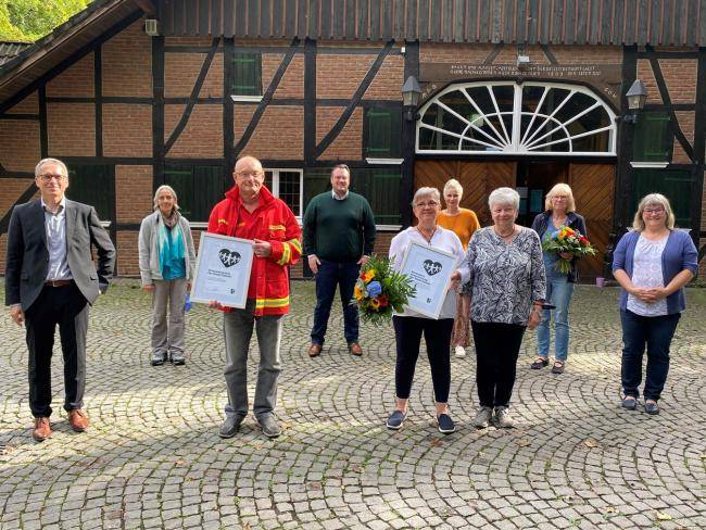 Ehrenamtspreis 2021 - Heinz-Georg Fiege - Sonderpreis für Annegret Radek 