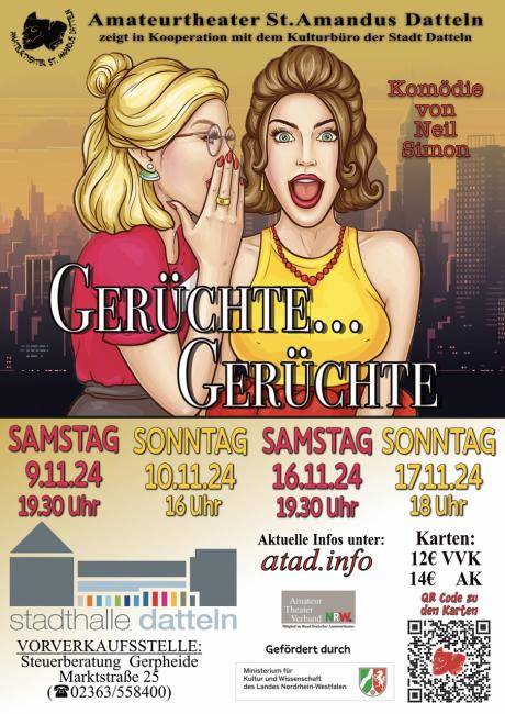 Das Plakat zu "Gerüchte... Gerüchte"
