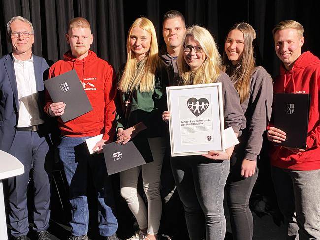 Junger Ehrenamtspreis 2023 für das Team Saalbach 