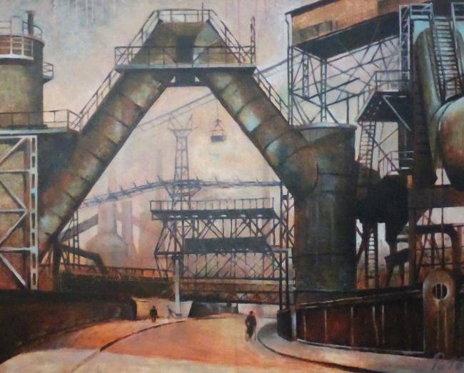 Dortmund Westfalenhütte Hildastraße 1920er Jahre II ÖaL 0,8 x 1,0