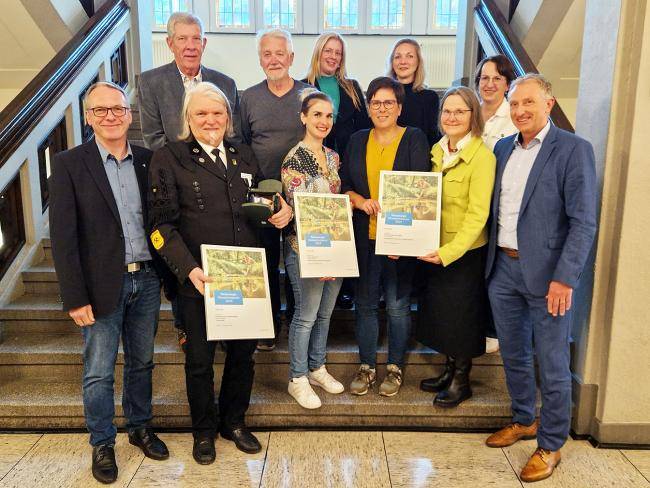 Preisträger*innen des Westenergie-Klimaschutzpreises 2024